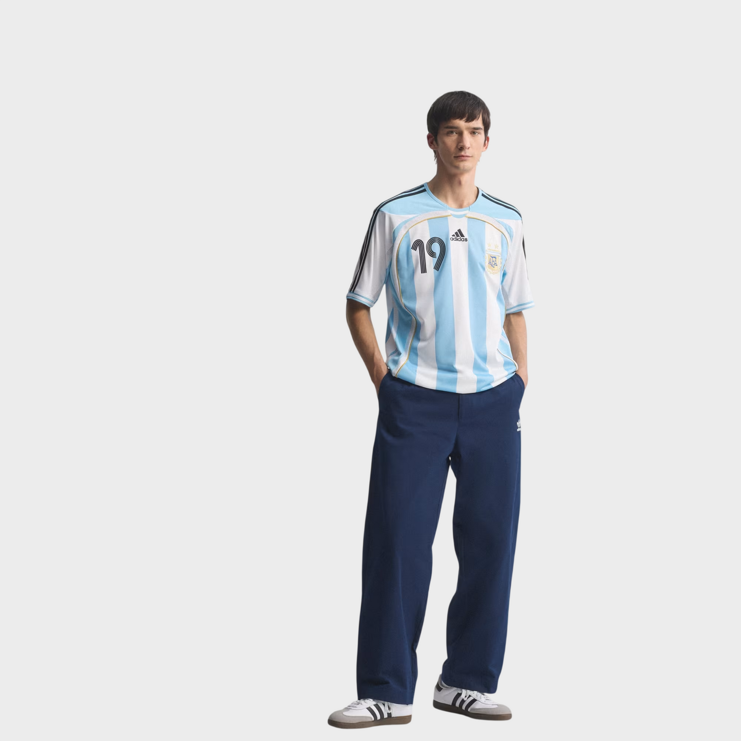 Camisa Argentina I 2006 - Retrô - MESSI 19