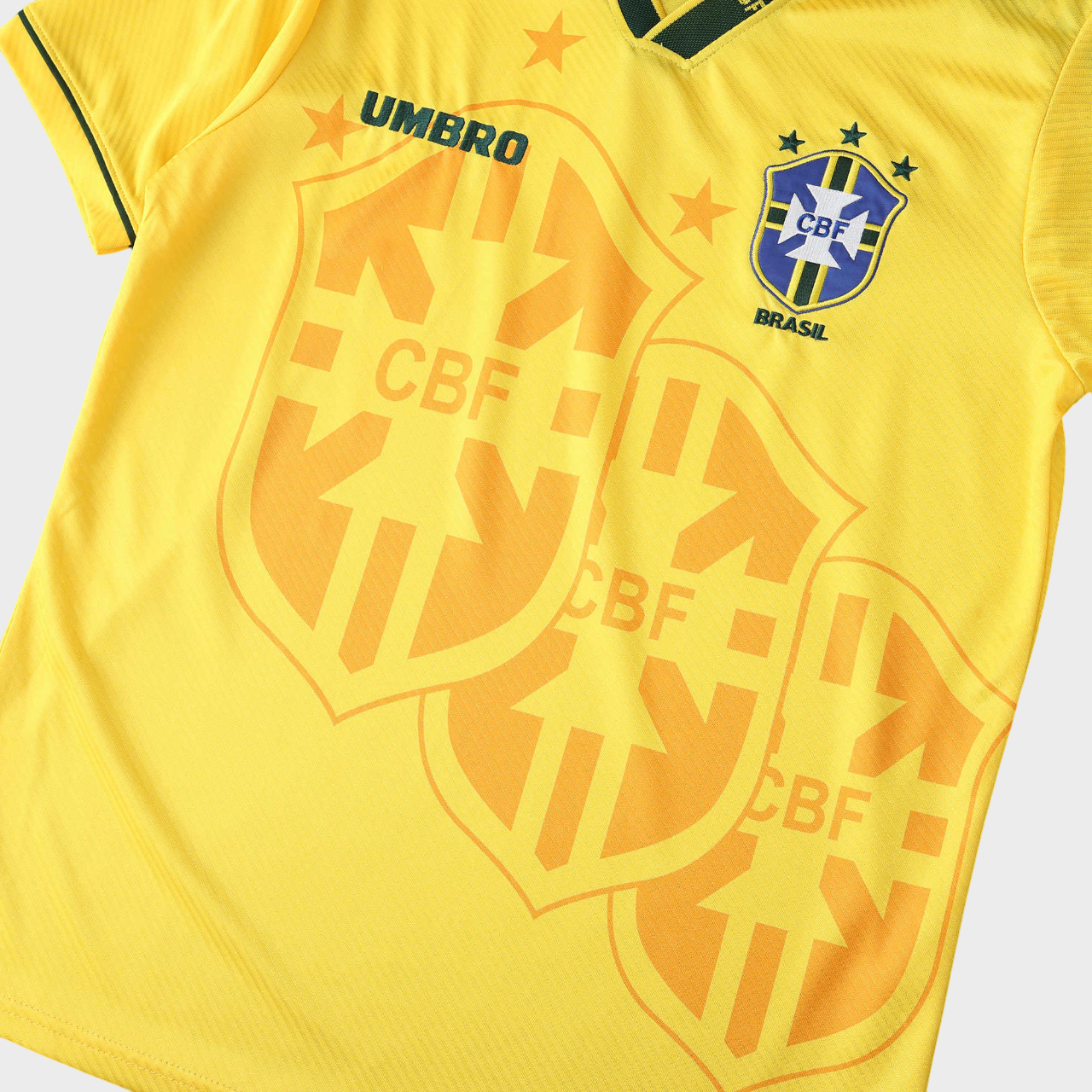 Camisa Seleção Brasileira I 1993/1994 Nike - Retrô - Amarela