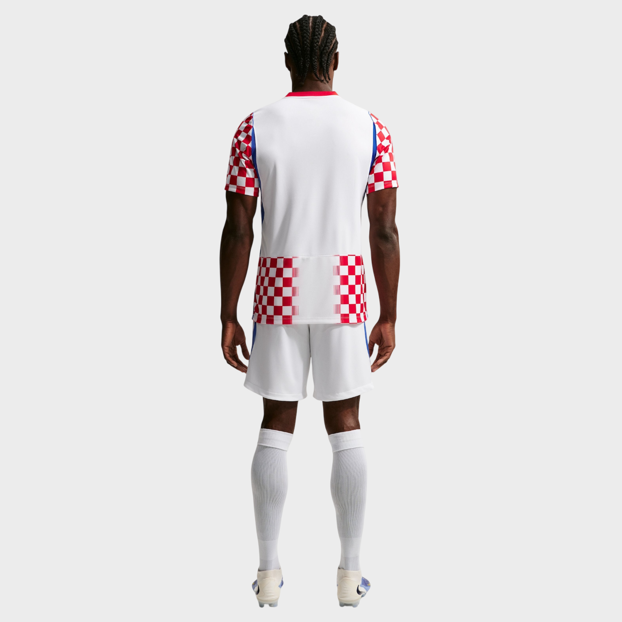 Camisa Croácia I 26/27 - Torcedor Masculina - Branco e Vermelho