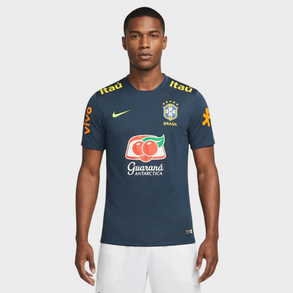 Camisa Seleção Brasileira Treino - Nike - Azul Marinho