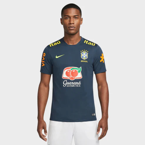 Camisa Seleção Brasileira Treino - Azul Marinho