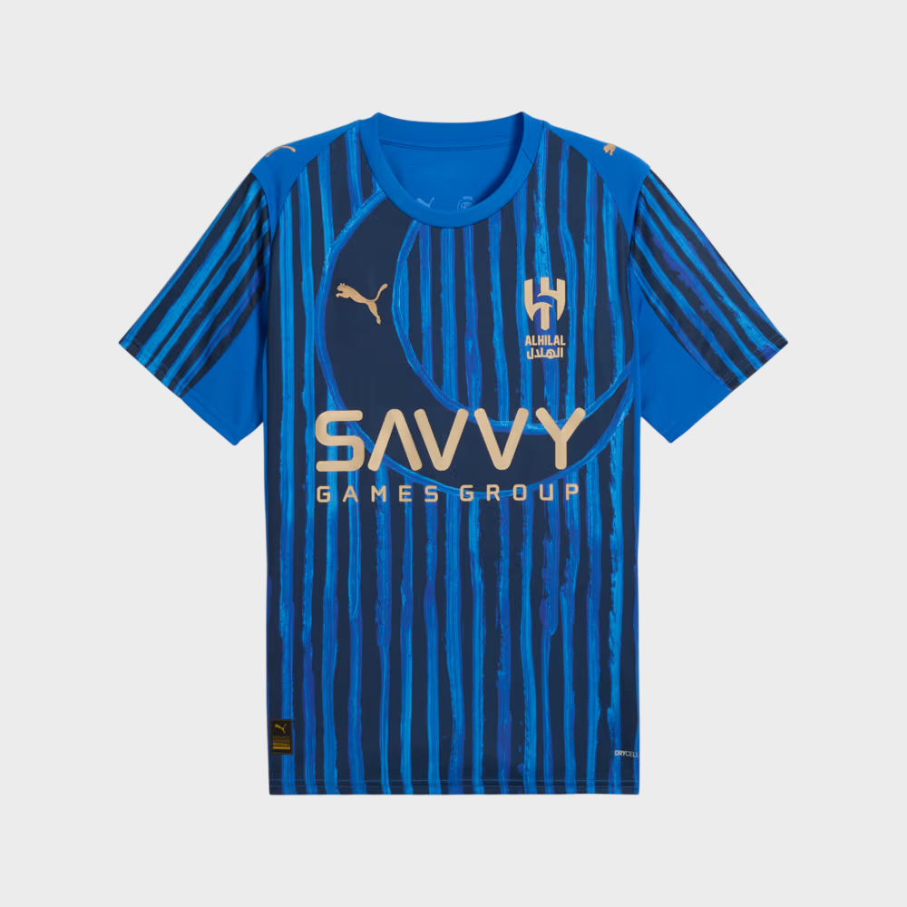 Camisa Al-Hilal KIDSUPER - Torcedor Puma Masculina - Azul