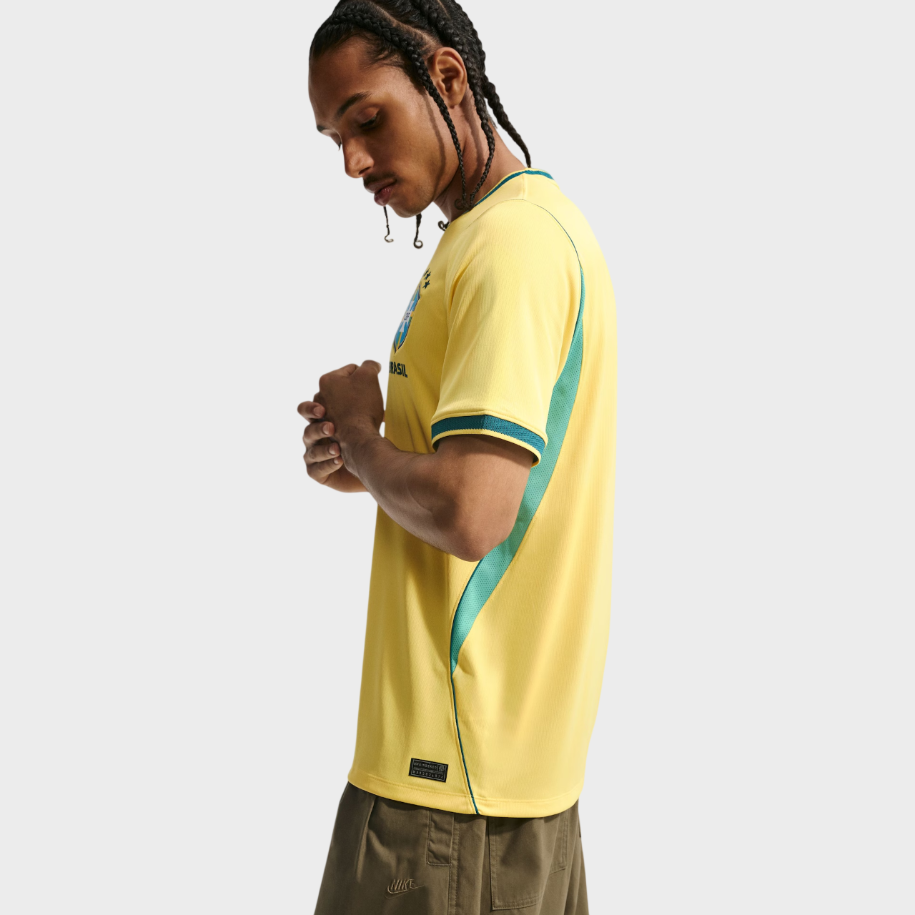 Camisa Seleção Brasileira I 26/27 - Torcedor Masculina - Amarela