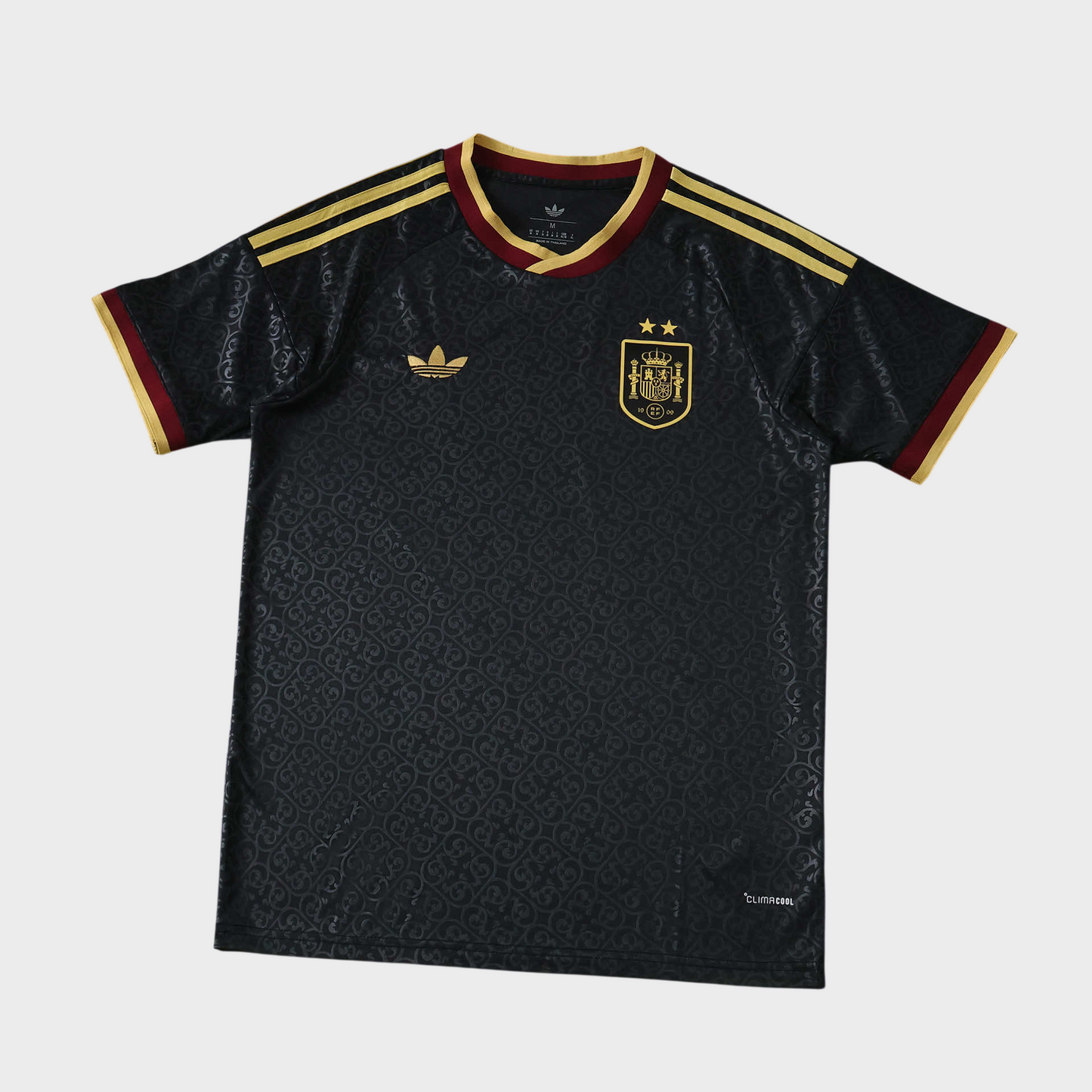 Camisa Espanha 26/27 Campeã do Mundo Especial - Preta