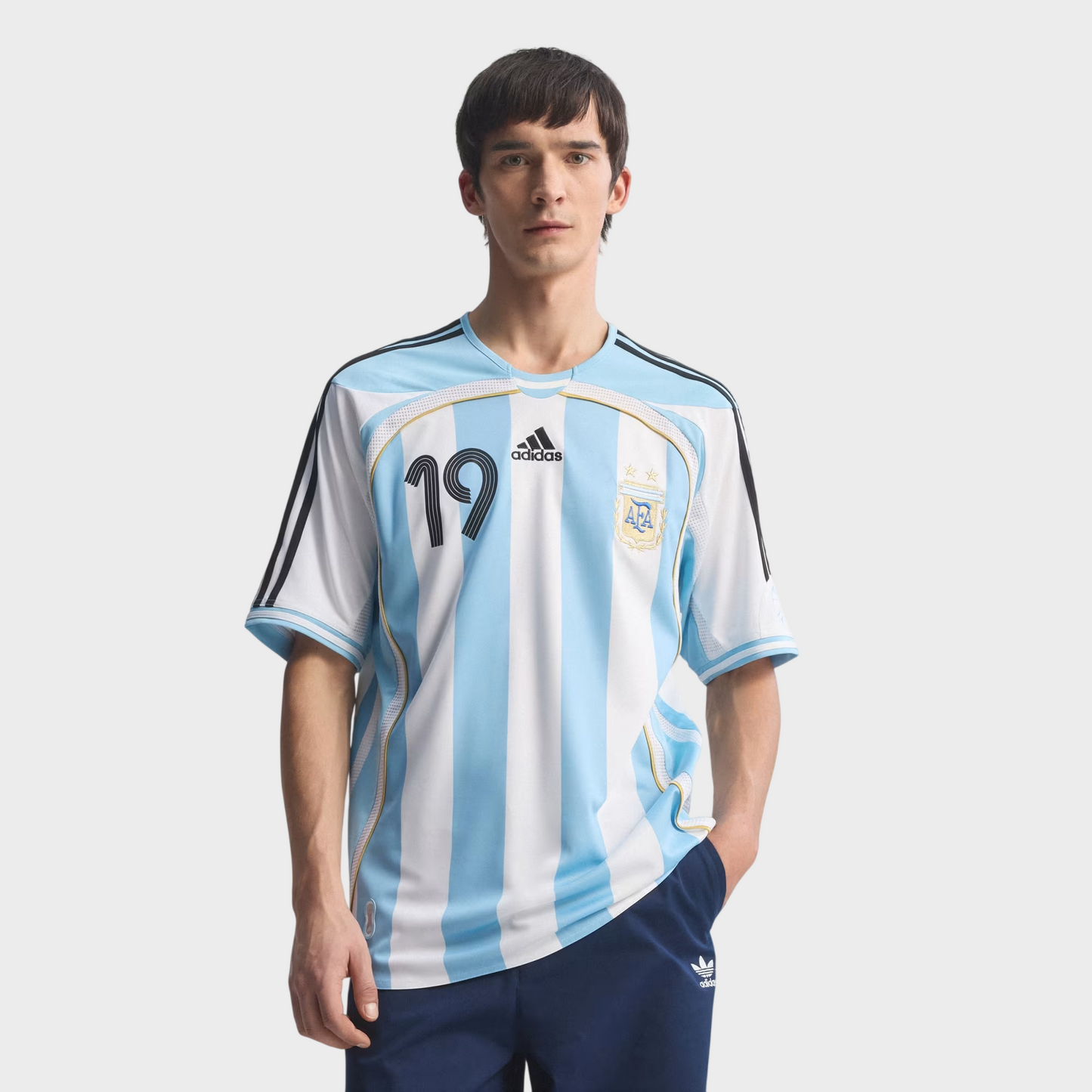 Camisa Argentina I 2006 - Retrô - MESSI 19