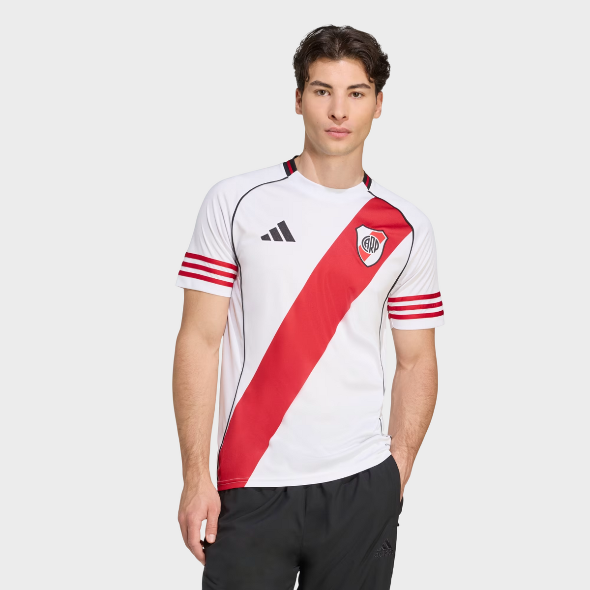 Camisa River Plate I 25/26 Torcedor Adidas Masculina - Branco