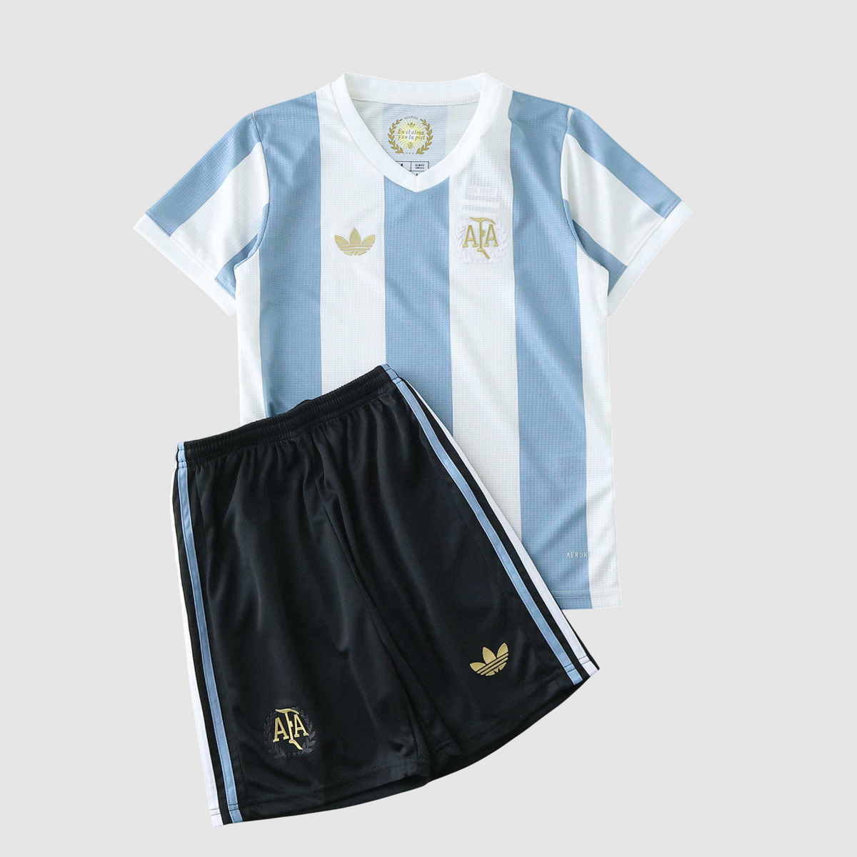 Conjunto Infantil Argentina I 24/25 - Edição de Aniversário