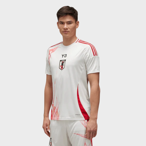 Camisa Japão II 24/25 - Torcedor Masculina - Branco e Vermelho