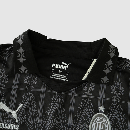 Conjunto Infantil Milan Pleasures Preta 24/25