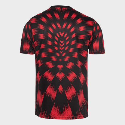 Camisa Flamengo Pré Jogo 25/26 - Vermelha e Preta