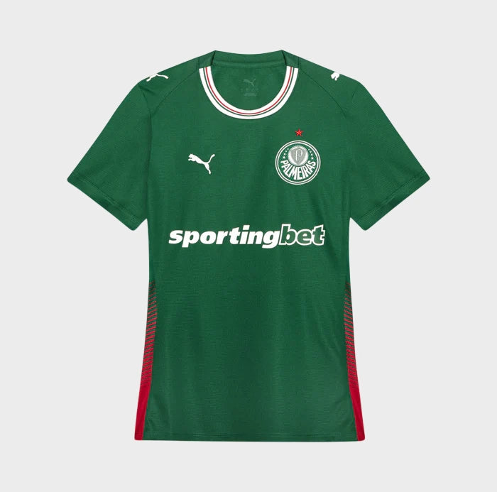 Camisa Palmeiras Feminina I 26/27 - Torcedor Puma - Verde