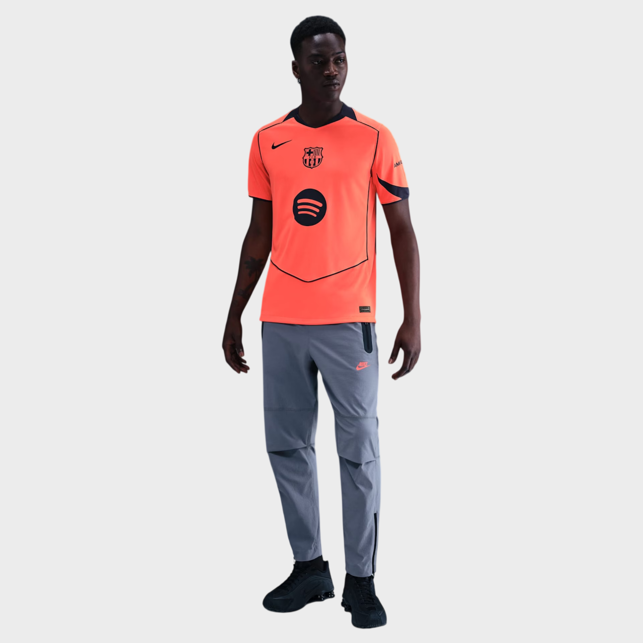 Camisa Barcelona III 25/26 - Torcedor Nike Masculina - Laranja