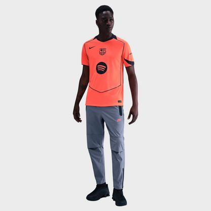 Camisa Barcelona III 25/26 - Torcedor Nike Masculina - Laranja