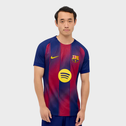 Camisa Barcelona I 25/26 - Jogador Masculina - Azul e Grená