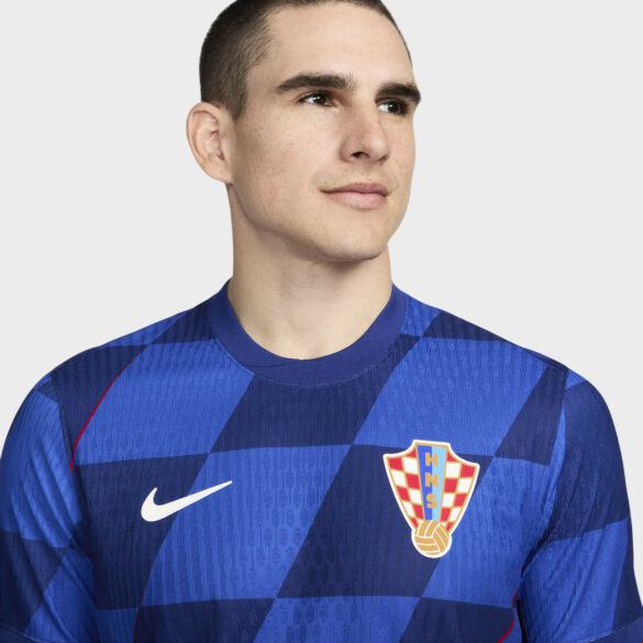 Camisa Croácia II 24/25 - Torcedor Nike Masculina - Azul