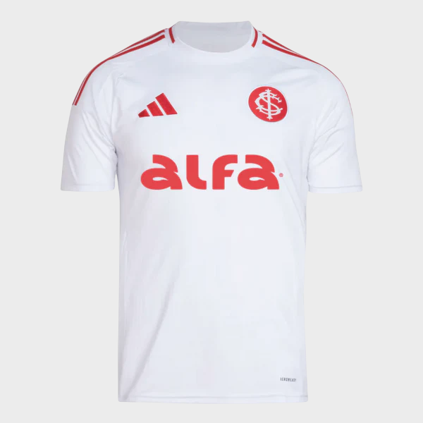 Camisa Internacional II 25/26 - Branca + Patrocínios