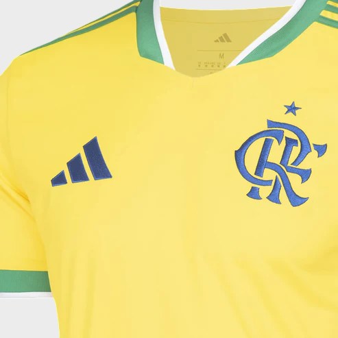 Camisa Flamengo Brasil 26/27 - Torcedor Masculina - Amarela
