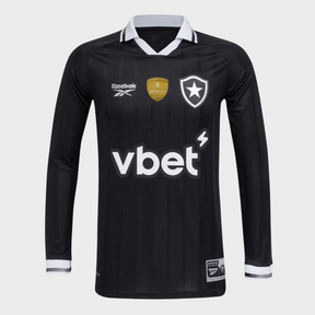 Camisa Botafogo II Manga Longa 25/26 - Preta
