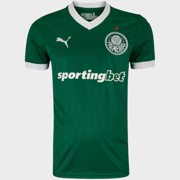 Camisa Palmeiras I 25/26 - Torcedor Puma Masculina - Verde