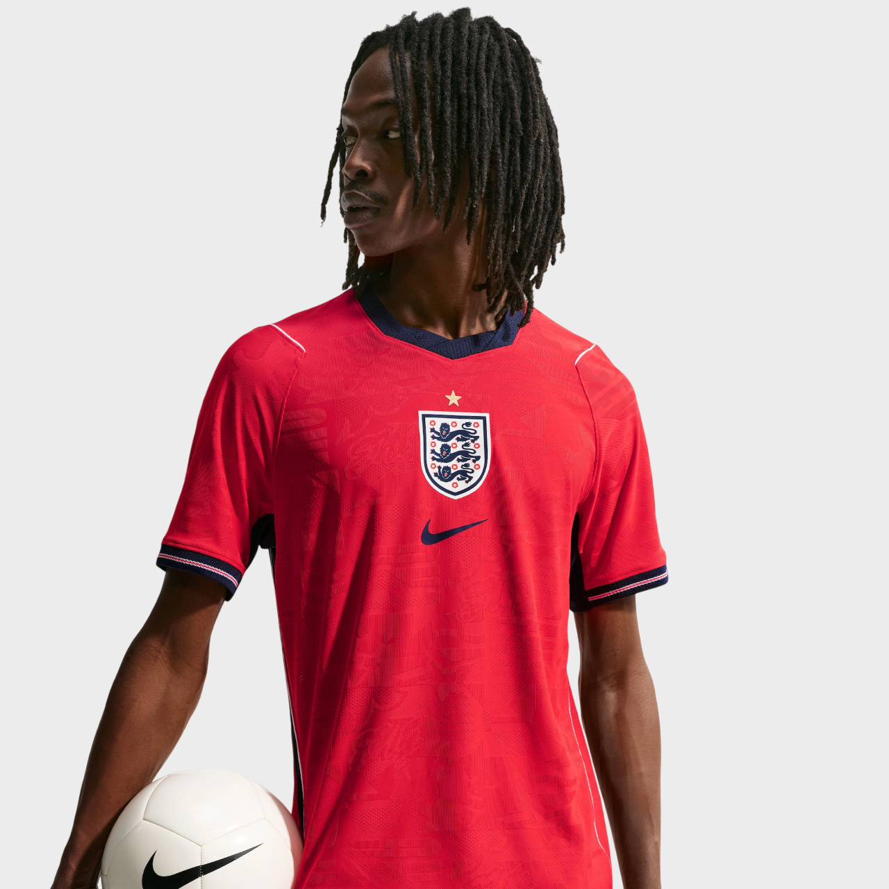 Camisa Inglaterra II 26/27 - Jogador Masculina - Rosa