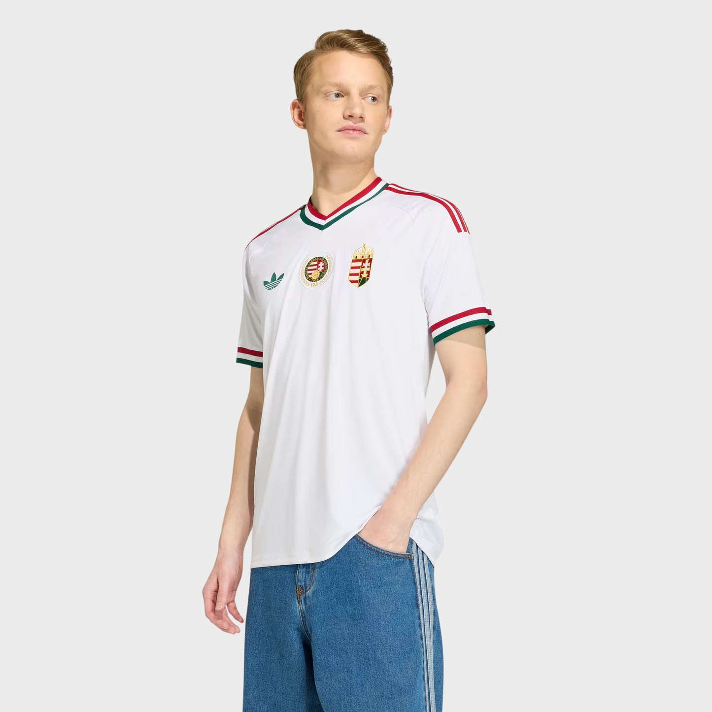 Camisa Hungria II 26/27 - Torcedor Adidas Masculina - Branca