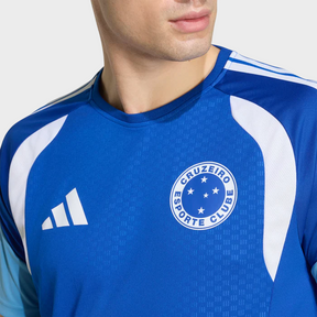 Camisa Cruzeiro I 26/27 - Treino - Torcedor Adidas Masculina - Azul
