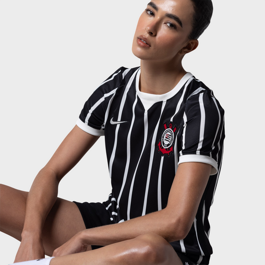 Camisa Corinthians Feminina II 26/27 - Torcedor - Listrada