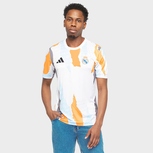 Camisa Real Madrid Pré Jogo 24/25 - Torcedor Adidas Masculina