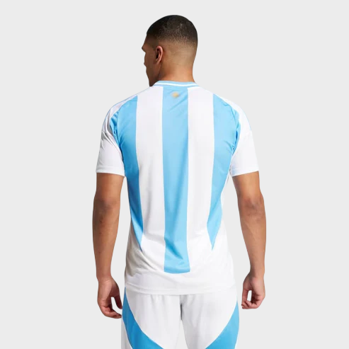 Camisa Argentina I 24/25 Torcedor Adidas Masculina + Patch Campeão do Mundo