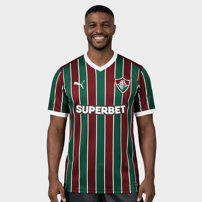 Camisa Fluminense I 26/27 - Torcedor - Vinho e Verde