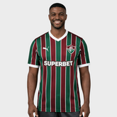Camisa Fluminense I 26/27 - Torcedor Puma - Vinho e Verde