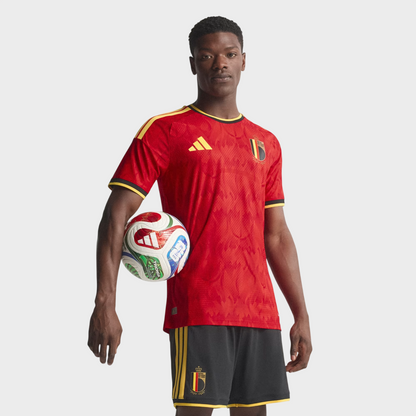 Camisa Bélgica I 26/27 - Jogador Adidas Masculina - Vermelho
