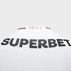 Camisa São Paulo I 25/26 - Branca e Vermelha