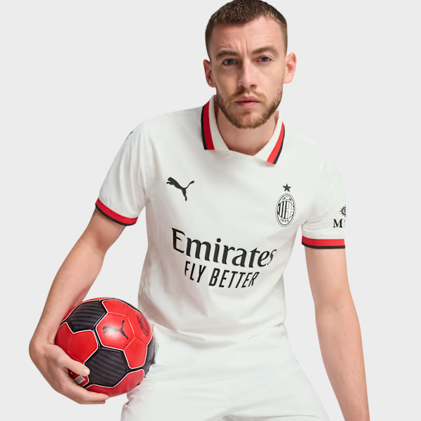 Camisa AC Milan II 24/25 - Torcedor Puma Masculina - Branca