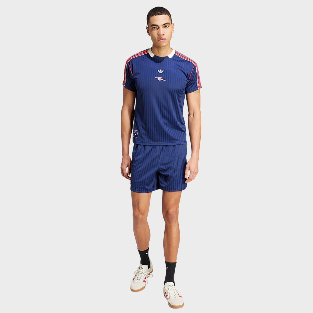 Camisa Arsenal Terrace Icons 25/26 - Adidas - Azul