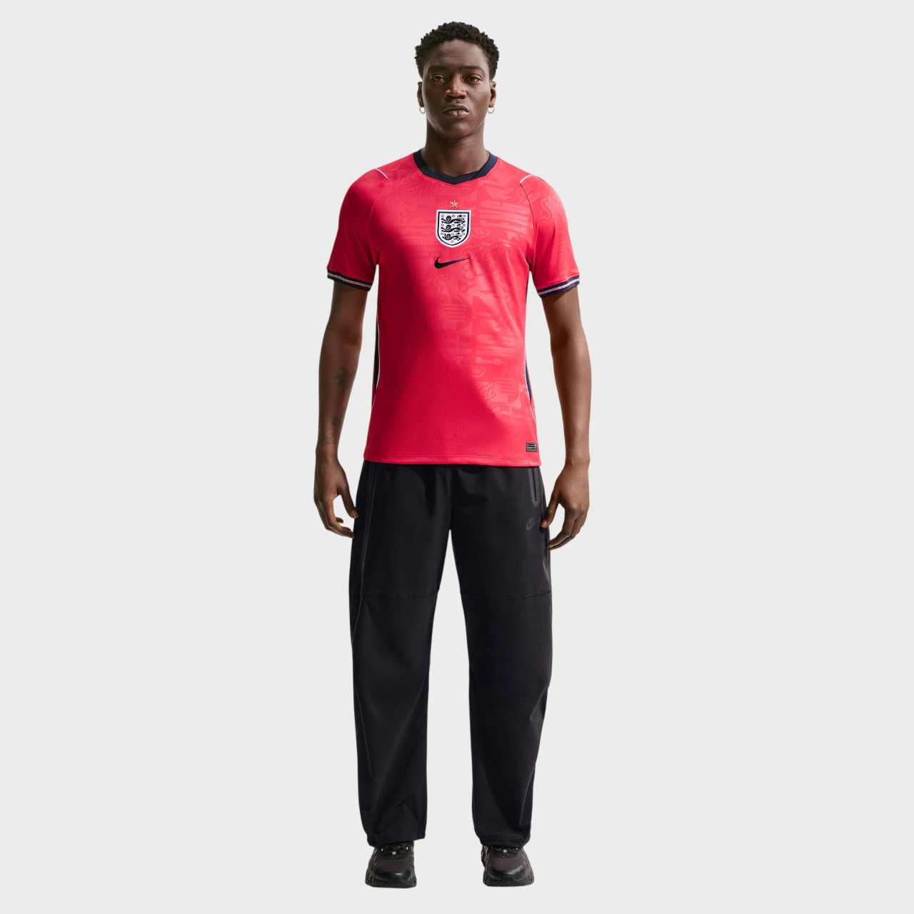 Camisa Inglaterra II 26/27 - Torcedor Masculina - Rosa
