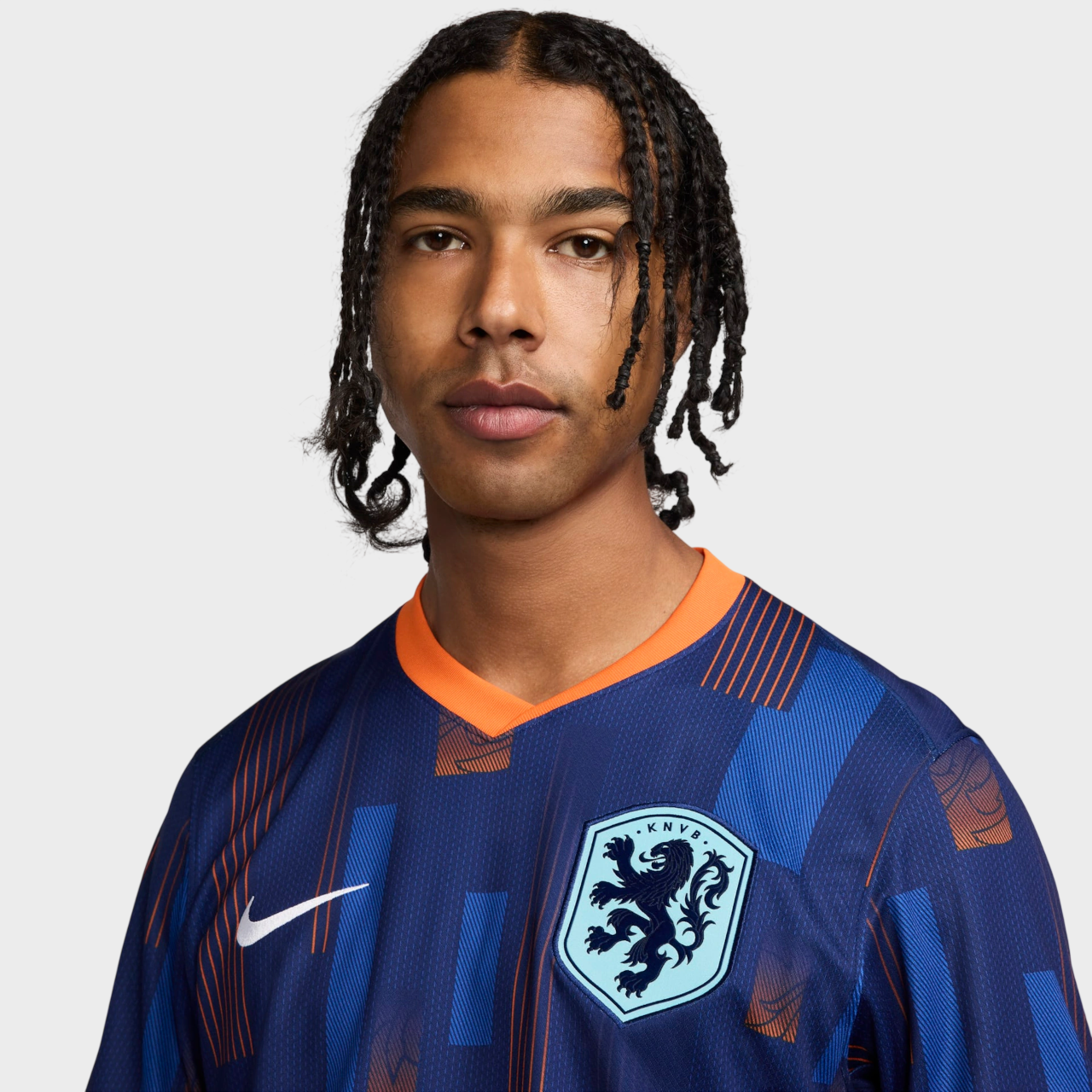 Camisa Holanda II 24/25 - Torcedor Nike Masculina - Azul Marinho