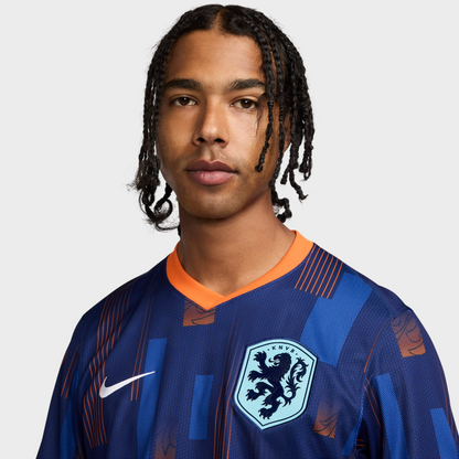 Camisa Holanda II 24/25 - Torcedor Nike Masculina - Azul Marinho