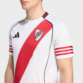 Camisa River Plate I 25/26 Torcedor Adidas Masculina - Branco