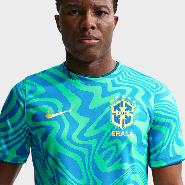 Camisa Seleção Brasileira Pré-Jogo 26/27 - Torcedor Masculina