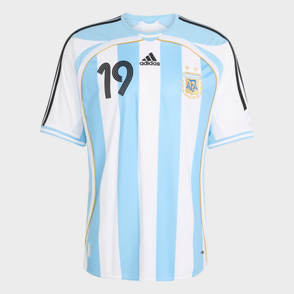 Camisa Argentina I 2006 - Retrô - MESSI 19