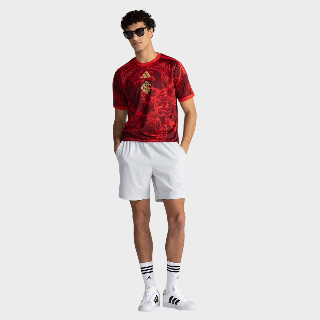 Camisa Internacional III 26/27 - Torcedor Masculina - Vermelha