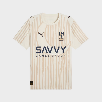 Camisa Al-Hilal KIDSUPER - Torcedor Puma Masculina - Bege