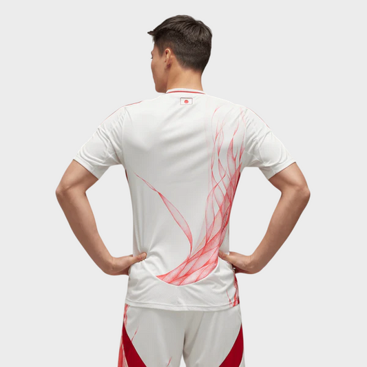 Camisa Japão II 24/25 - Torcedor Masculina - Branco e Vermelho