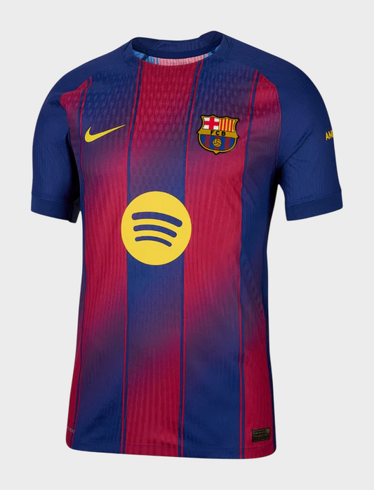 Camisa Barcelona I 25/26 - Jogador Masculina - Azul e Grená