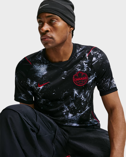 Camisa Canadá II 26/27 - Torcedor Nike - Preta