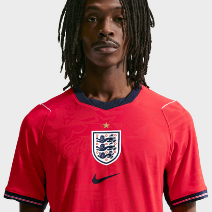 Camisa Inglaterra II 26/27 - Jogador Masculina - Rosa