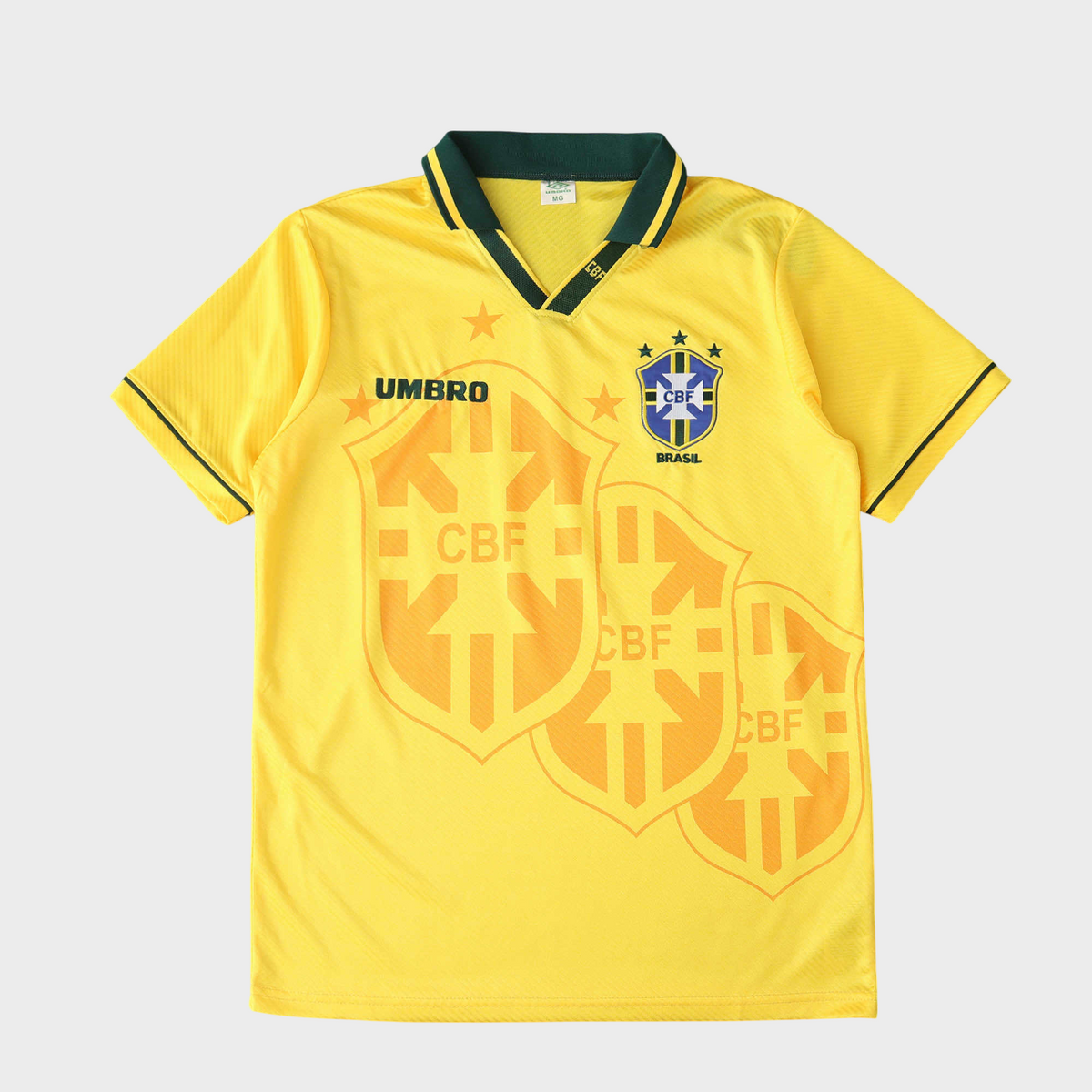 Camisa Seleção Brasileira I 1993/1994 Nike - Retrô - Amarela