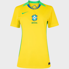 Camisa Seleção Brasileira Feminina I 25/26 - Torcedor Nike - Amarela