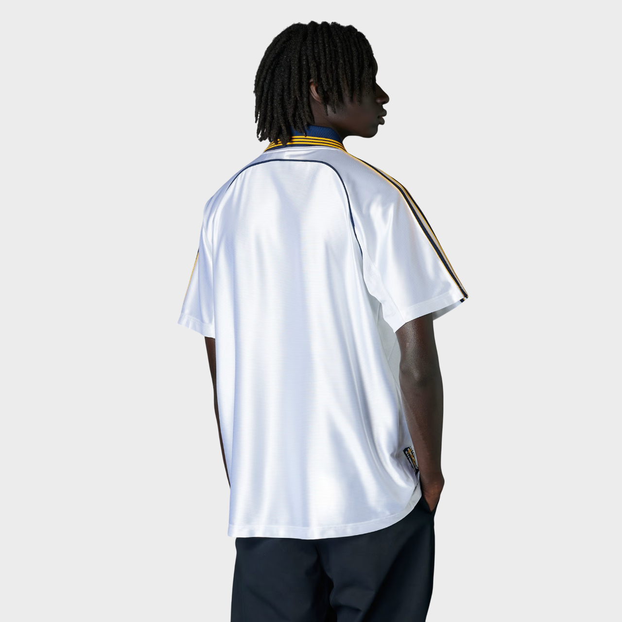Camisa Real Madrid I 1999/2000 Adidas - Branca - Retrô